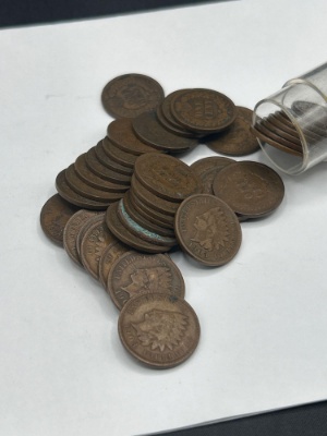 (50) 1903 Indian Head Pennies