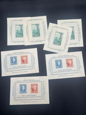 100th Anniversary US Postage Stamps - Smokey Mountains
