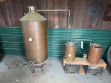 Copper Distiller Set