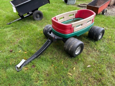 Little Tikes Wagon with custom big wheels