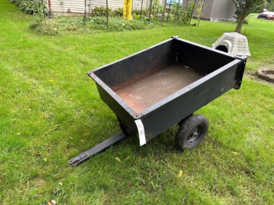 Dump garden cart