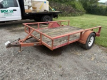 6.5ft x 10ft Utility Trailer single axle - Oakwood Ohio