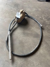 Wacker concrete vibrator