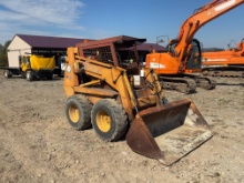 1992 Case 1845C Diesel Uni-Loader Skid Steer Shows 3154 Hours