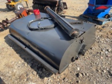 Bobcat QT 6ft Broom No Brushes With Bucket, New Hydraulic Hoses