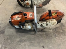 Stihl TS400 concrete saw