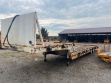 2007 Trail King 45 ft flat deck semi trailer