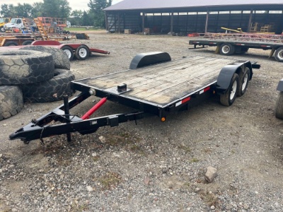 2001 HAH Tandem Axle Tilt Deck Car Hauler