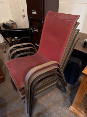 4 outdoor chairs