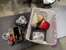 Headlights, Taillights and Assortment of Parts
