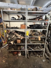 Shelves of Various Cycle Parts