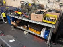 Metal Workbench with Vise