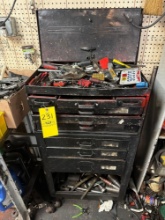 Craftsman Toolbox with Tools and Hardware