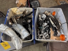 Harley-Davidson Levers and Rear Frame Rails