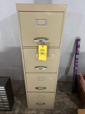 metal file cabinet