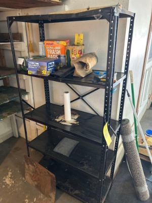 (2) shelf - no contents