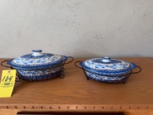 Temptations presentable ovenware 2covered piece set by Tara