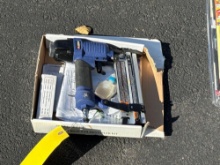 CAMPBELL HAUSFELD Two in one Nailer/stapler like new
