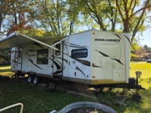 2013 34ft Rockwood Windjammer bumper pull Camper