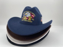 Cowboy Hats 250th Anniversary USA, bid x 4