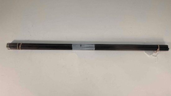 11 Exodus NIS .204 Linear Carbon Arrows - 300 Spine with Pre-Built AeroConcept Front Ends