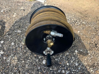 Air Hose Reel with Goodyear pneumatic 600 PSI burst pressure hose