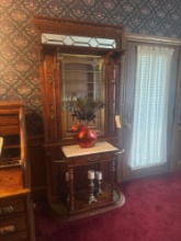 Large Hall Stand with marble insert.