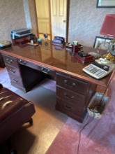 3 Piece executive office set with chair.