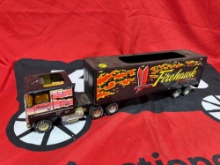Nylint Firehawk express truck and trailer