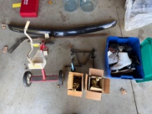 Tricycle - Hockey Stick - Bug Guard - Candle Holders - Lights - Ice Skates