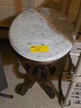 Early Marble Top Stand