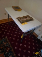 4ft Lifetime folding plastic table