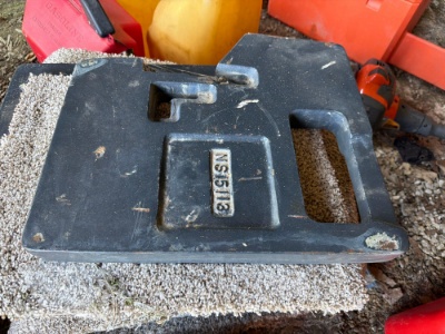 9 International Style front weights