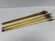 (9) Vintage Wood Arrows