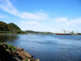 View the amazing Chehalis River from your Wooded Lot!