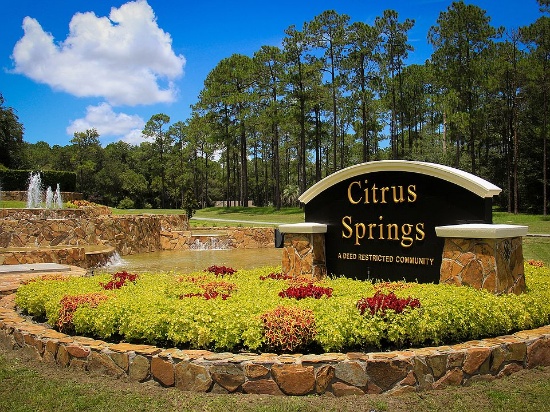 Less than 2 Miles away from Citrus Springs Golf Course, in Citrus County, FL!