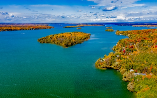 Short Walk to the Bay in Presque Isle County, Michigan!