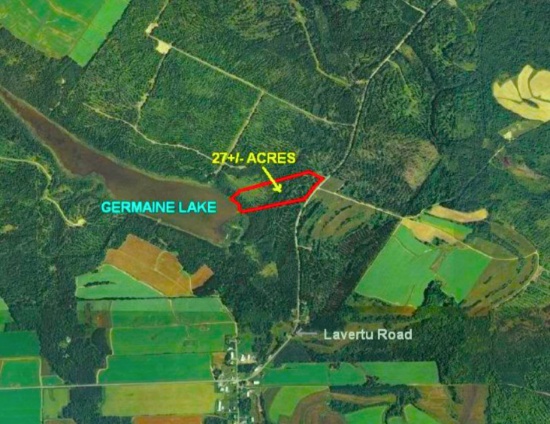 Build Your Dream Home on 27 Wooded Acres with Lake Frontage in Aroostook County, Maine!