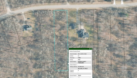 Over an Acre Residential Plot in a Michigan Community!