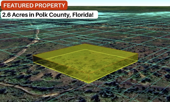 Own 2.6 Acres in Central Florida!