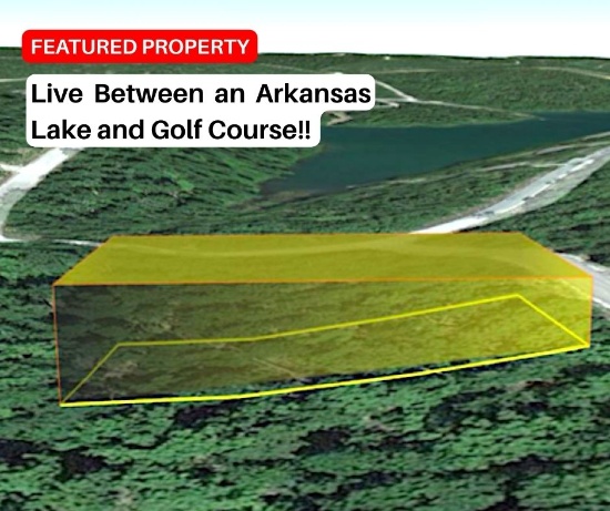 Live Between an Arkansas Lake & Golf Course!