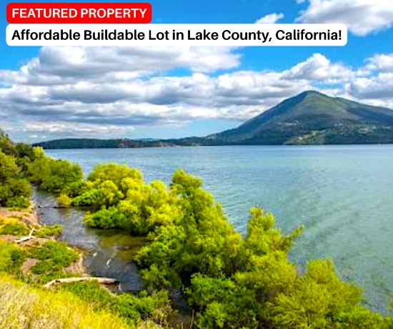 Affordable Buildable Lot in Lake County, California!