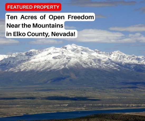 Ten Acres of Open Freedom Near the Mountains in Elko County, Nevada!