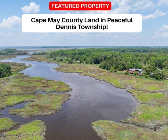Cape May County, NJ Land in Peaceful Dennis Township!