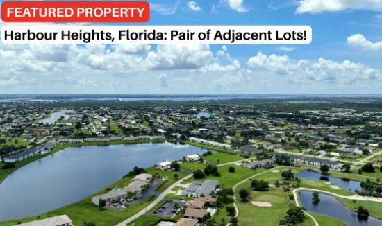 Discover Harbour Heights, Florida: Pair of Adjacent Lots!