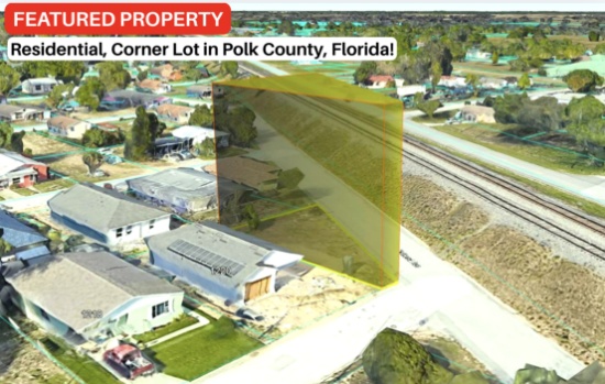 Residential, Corner Lot in Polk County, Florida!