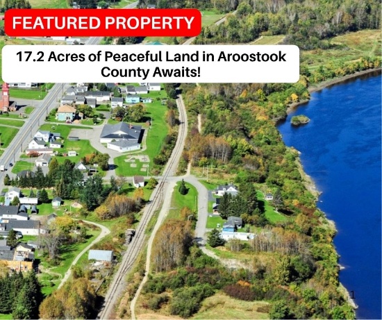 17.2 Acres of Peaceful Land in Aroostook County, Maine Awaits!