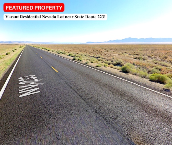 Vacant Residential Nevada Lot near State Route 223!