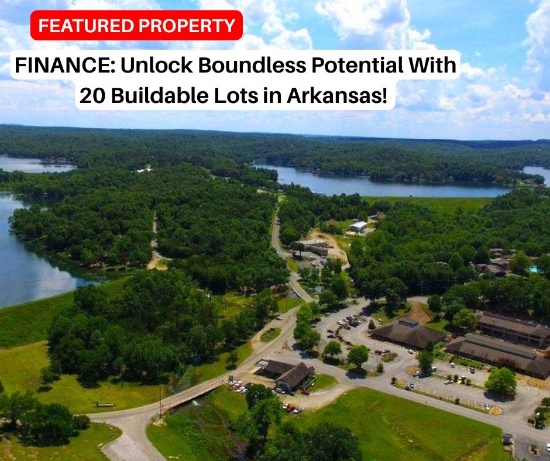 FINANCE: Unlock Boundless Potential With 20 Buildable Lots in Arkansas!