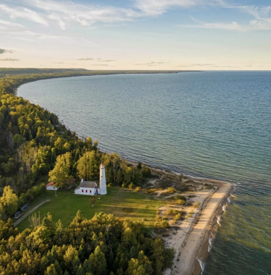 Live & Build Between Two Lakes in Alcona County, Michigan!